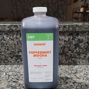 Dunkin' Peppermint Mocha Swirl Coffee Syrup